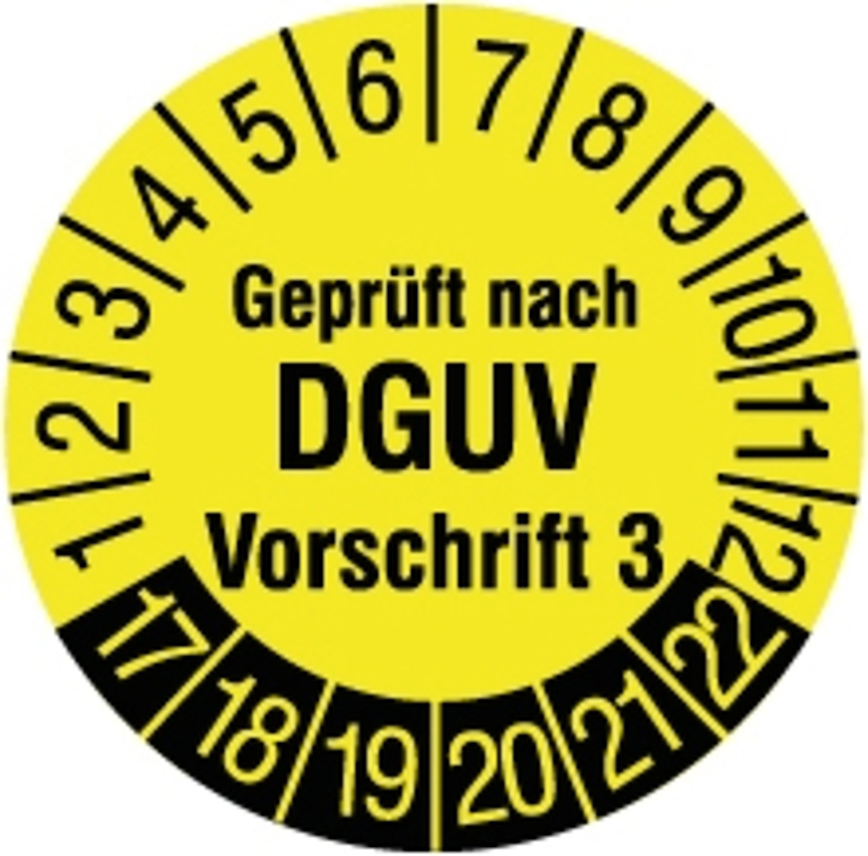 DGUV Vorschrift 3 bei Electric Arning in Waldkraiburg